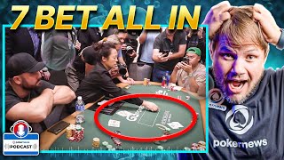 A Controversial Angle & Wild 7-Bet Bubble Hand in WSOP Main Event  | PokerNews Podcast #846