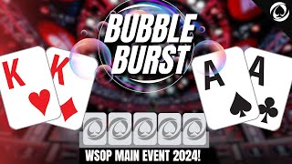 The Bubble Has Burst! | WSOP 2024 Main Event Day 4