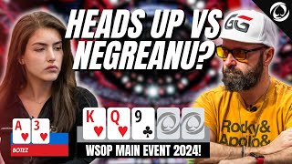 Heads-Up Versus Daniel Negreanu? | WSOP 2024 Main Event Day 2D