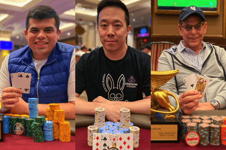 Winners from the DeepStack Poker Series, Venetian's Last Tournament Series in Old Poker Room